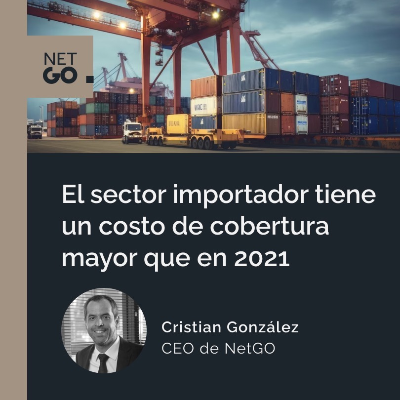 CEO de NetGO: “El sector importador tiene un costo de cobertura mayor que en 2021”